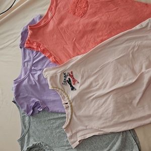 Carter's Lot of 4 girls t shirts 👕  size 10